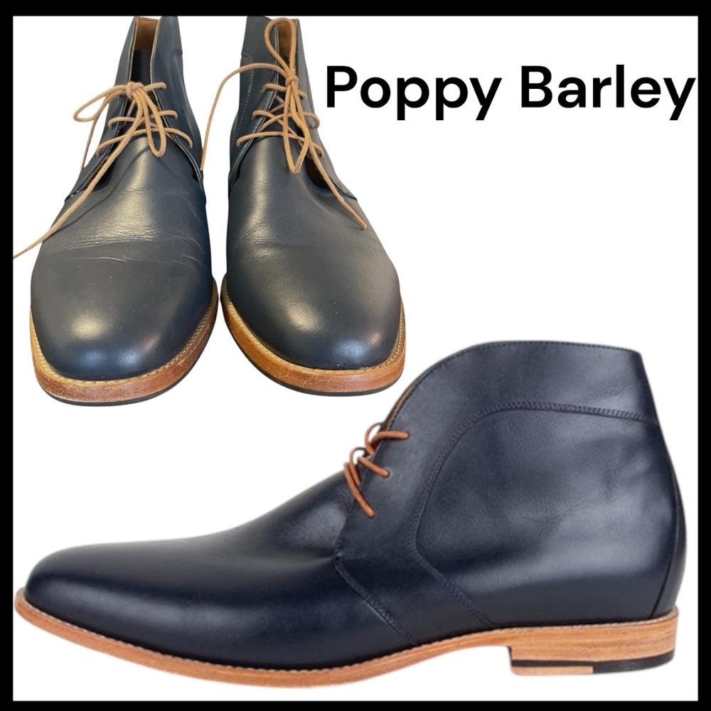 Poppy Barley Black Chukka Boots